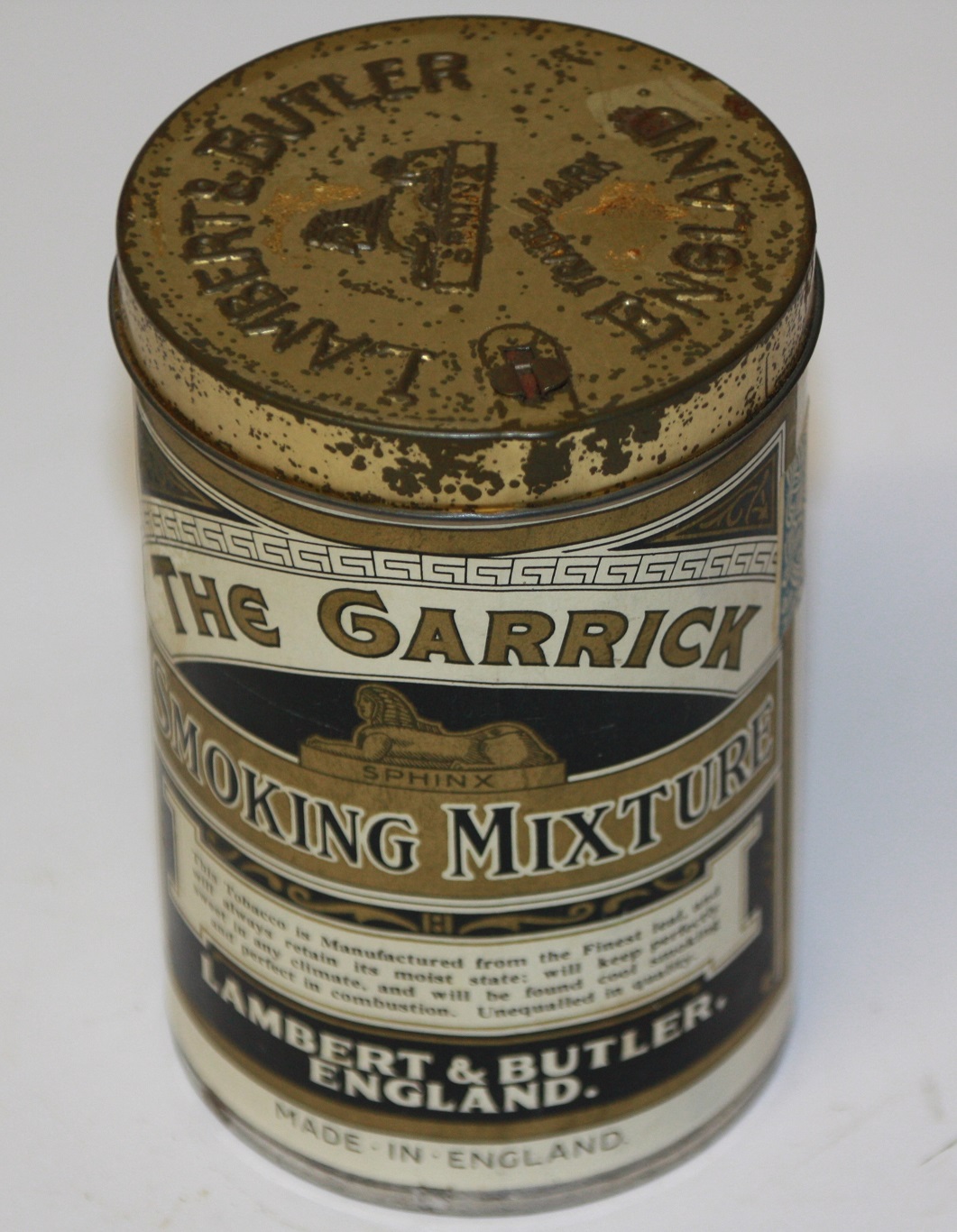 The Garrick smoking mixture SOE i Danmark Bisgaard & Nielsen