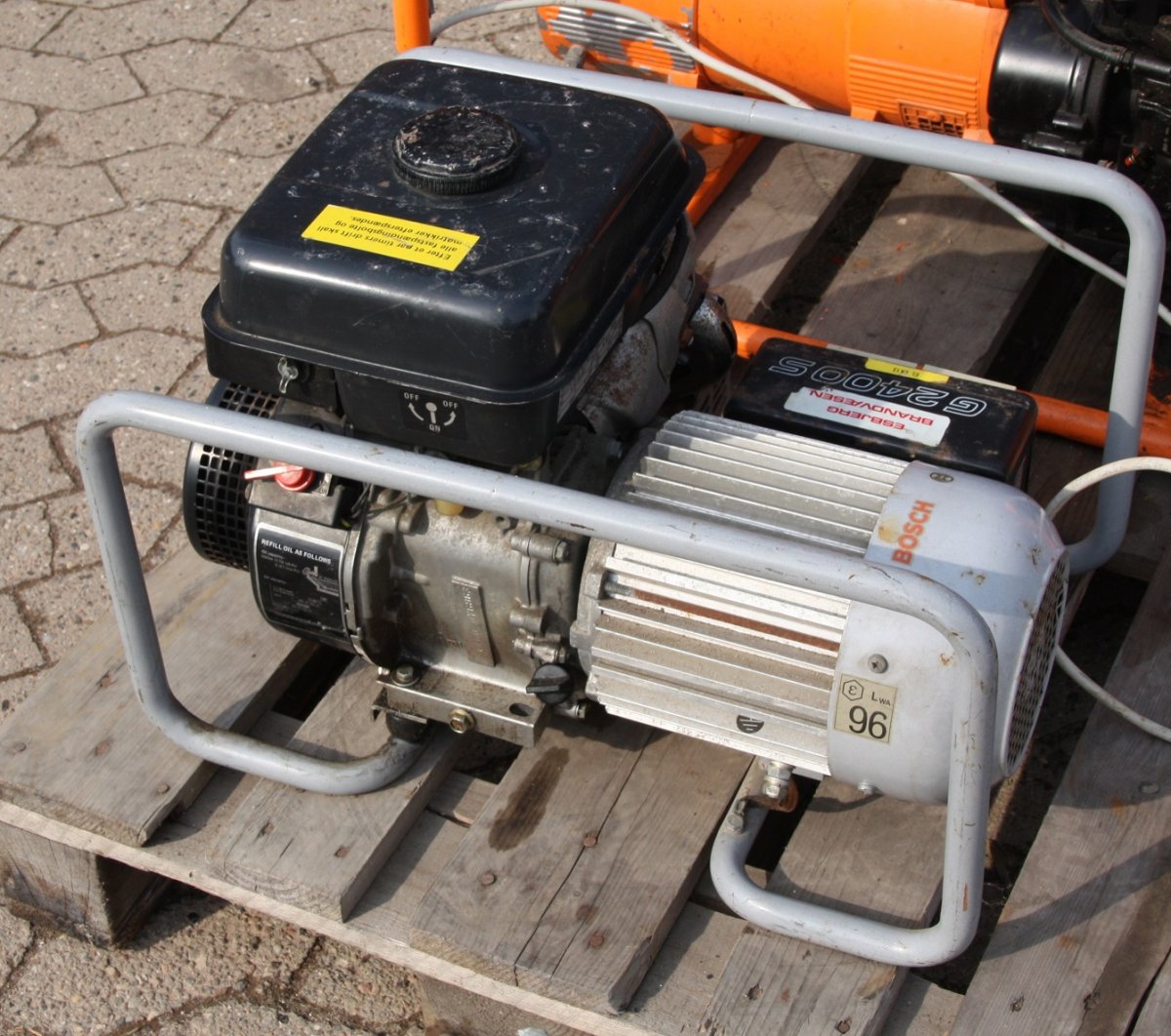 Bosch generator model 2400 S Generatorer Bisgaard og Nielsen