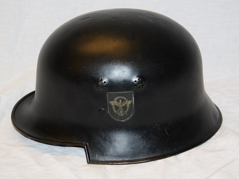 German helmet M 34 - Feuerschutzpolizei